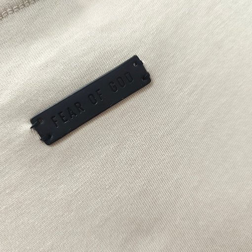 フィアオブゴッド  コットンプラッシュ7文字プリント半袖Tシャツ