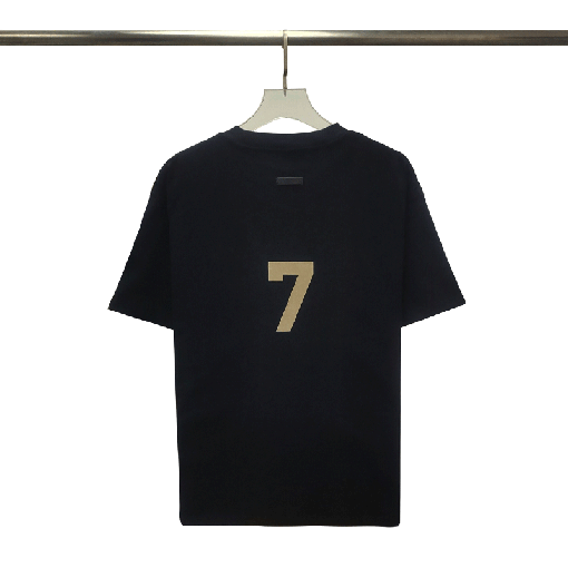フィアオブゴッド  コットンプラッシュ7文字プリント半袖Tシャツ
