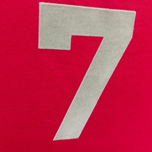 フィアオブゴッド  コットンプラッシュ7文字プリント半袖Tシャツ