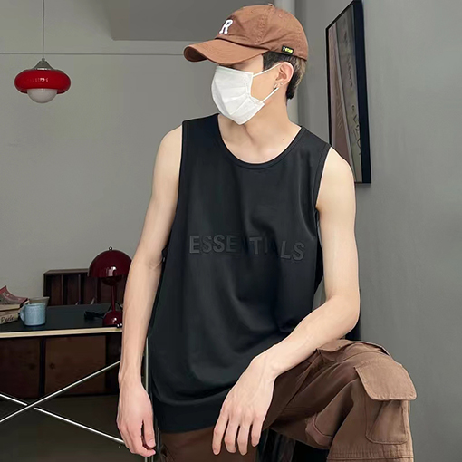 フィアオブゴッド 新しい胸の純綿ベストTシャツ
