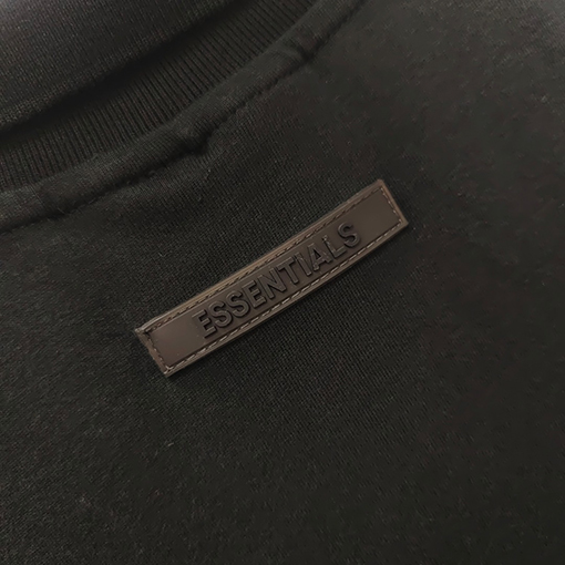 フィアオブゴッド バックシリカゲル文字ポロシャツ純綿半袖Tシャツ
