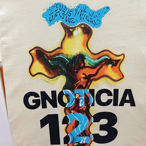 フィアオブゴッド  プリント半袖Tシャツ