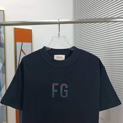 フィアオブゴッド  富と栄光の反射半袖Tシャツ