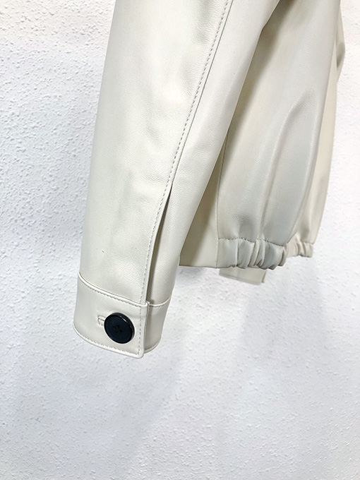 プラダ三角ロゴ 羊革 ジャケット アウター