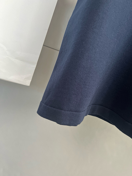 ルイヴィトンコピー クルーネックニット半袖Tシャツ