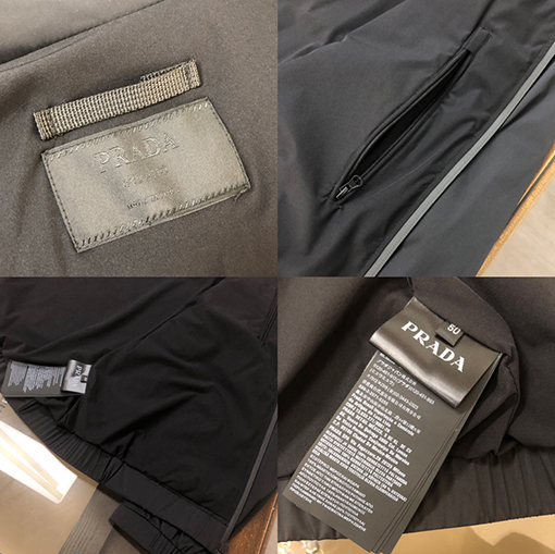 プラダ 新しいスタンドカラージャケット