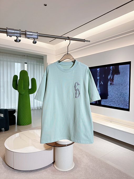 ディオール   新しい刺繍綿半袖Tシャツ