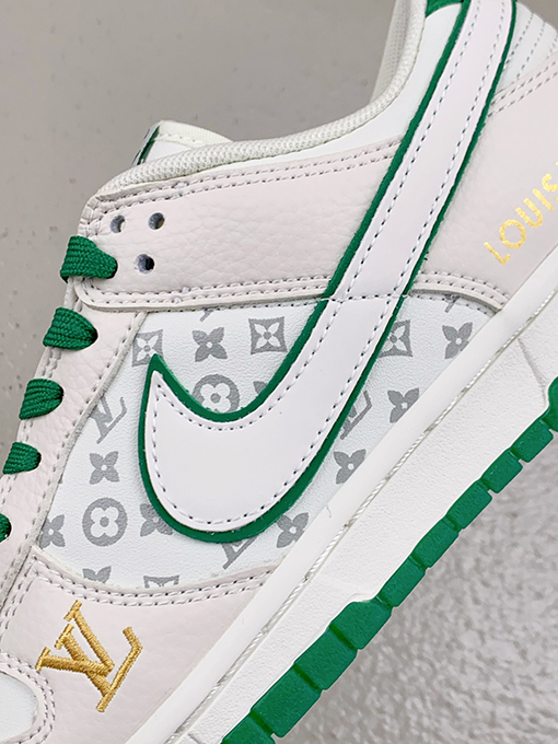 Louis Vuitton x Nike  ダンクシリーズローカットカジュアルスポーツスケートボードシューズ