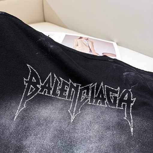バレンシアガスーパーコピー  パリエッフェル塔半袖Tシャツ