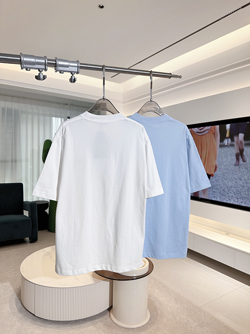 ディオール 新しいタグ刺繍半袖Tシャツ