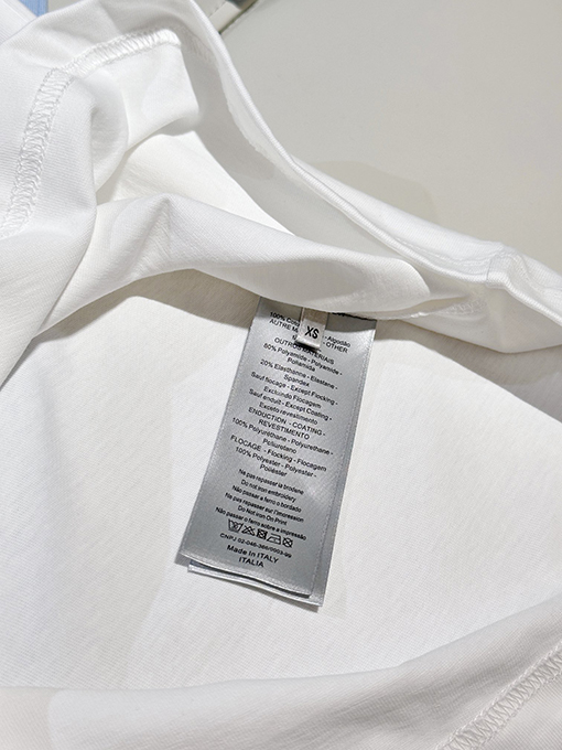 ディオール 新しいタグ刺繍半袖Tシャツ