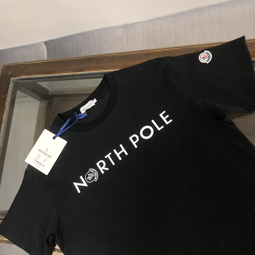 モンクレールスーパーコピー 最新カップルコットン半袖Tシャツ