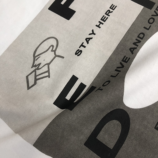 フェンディコピー   トッププリントクラフトパターンロゴカップルコットン半袖Tシャツ