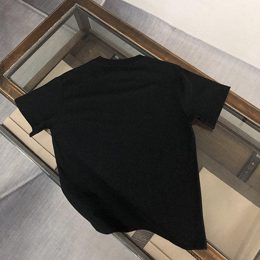 フェンディコピー   トッププリントクラフトパターンロゴカップルコットン半袖Tシャツ