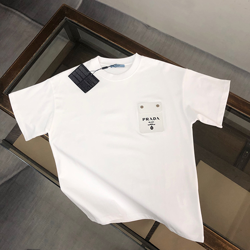 プラダ   カウンターと同じタイプの丸首半袖Tシャツ