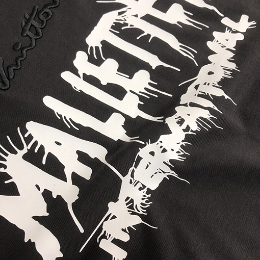 バレンシアガコピー プリントデザインクルーネック半袖Tシャツ