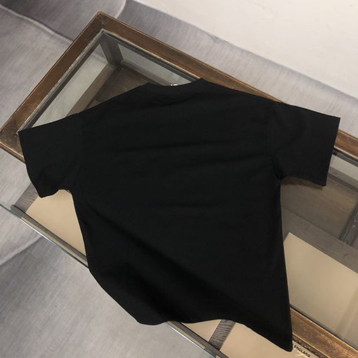 グッチ   プリント文字デザインクルーネック半袖Tシャツ
