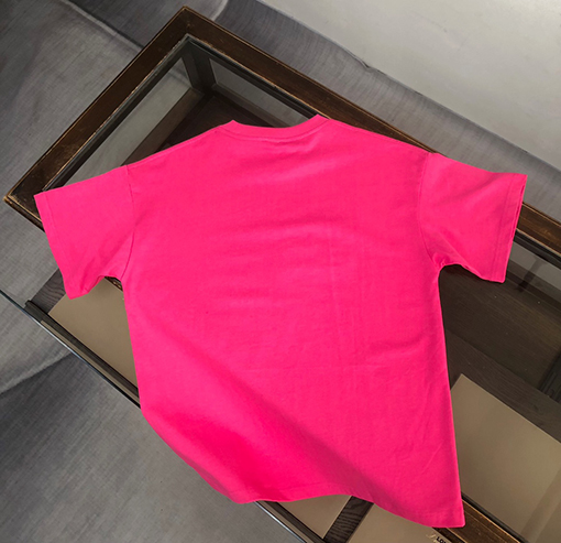 ロエベ 刺繍ロゴデザインラウンドネック半袖Tシャツ