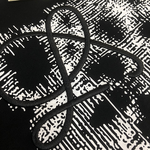 ロエベ 刺繍ロゴデザインラウンドネック半袖Tシャツ
