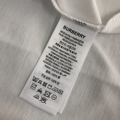 バーバリー   カウンターと同じタイプの丸首半袖Tシャツ