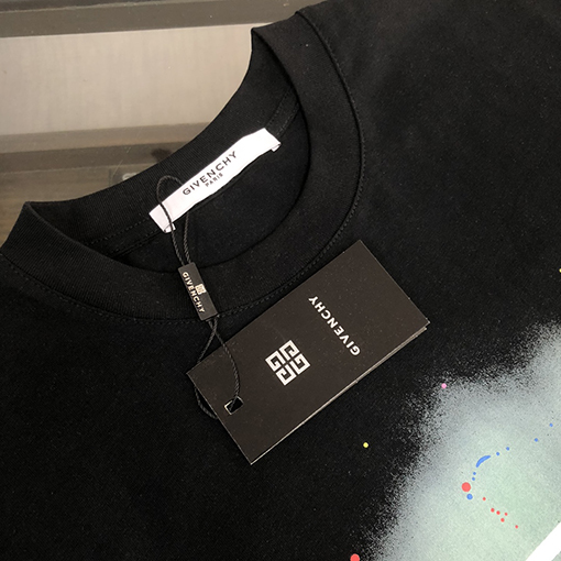 ジバンシイ の新しい要素プリントデザイン半袖Tシャツ