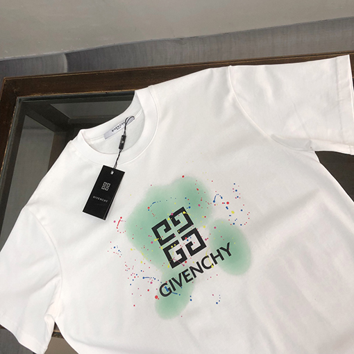 ジバンシイ の新しい要素プリントデザイン半袖Tシャツ
