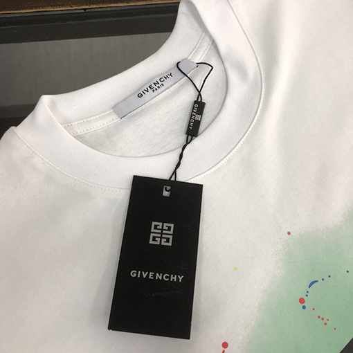 ジバンシイ の新しい要素プリントデザイン半袖Tシャツ