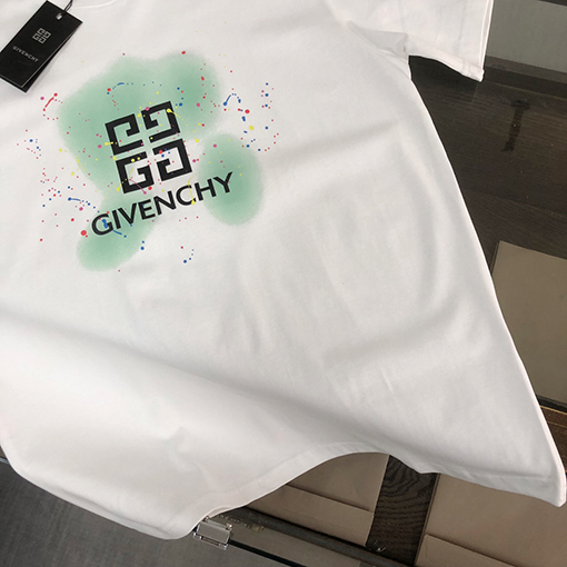 ジバンシイ の新しい要素プリントデザイン半袖Tシャツ
