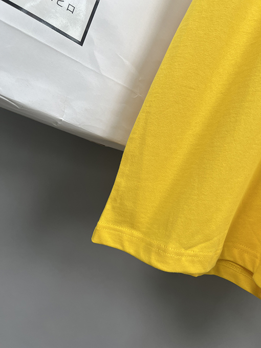 ディオール CD刺繍コットンカジュアル半袖Tシャツ