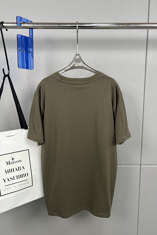 ディオール CD刺繍コットンカジュアル半袖Tシャツ