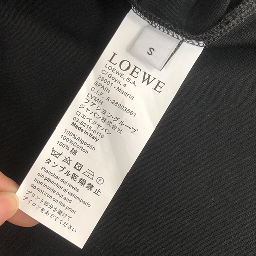 ロエベ   新しい炎の半袖Tシャツ