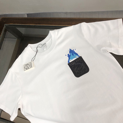 ロエベ   新しい炎の半袖Tシャツ