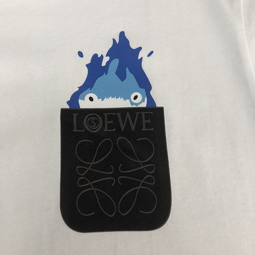 ロエベ   新しい炎の半袖Tシャツ