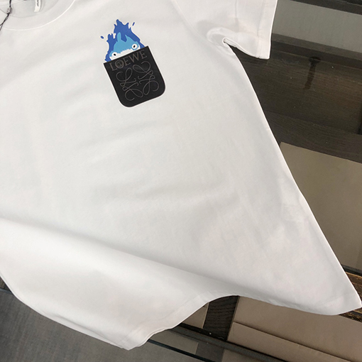 ロエベ   新しい炎の半袖Tシャツ