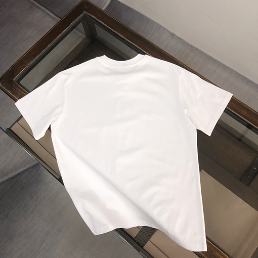 バレンシアガコピー   プリントロゴ半袖Tシャツ