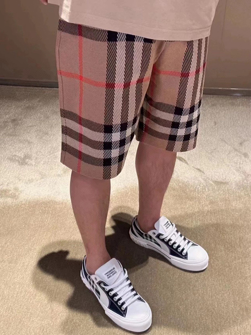 バーバリー クラシックチェックニットショーツ