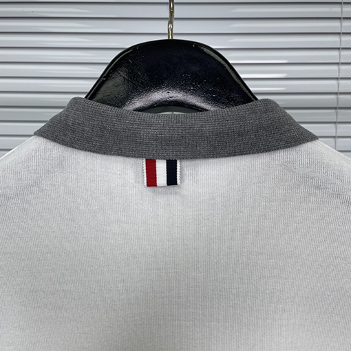 トムブラウン レディース クラシック 4バー ポロ カラー 半袖Tシャツ