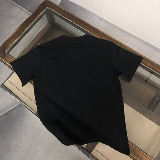 バレンシアガ   プリントロゴデザインカップル半袖Tシャツ