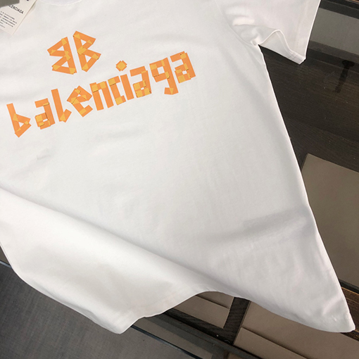 バレンシアガ 最新のカップル半袖Tシャツ