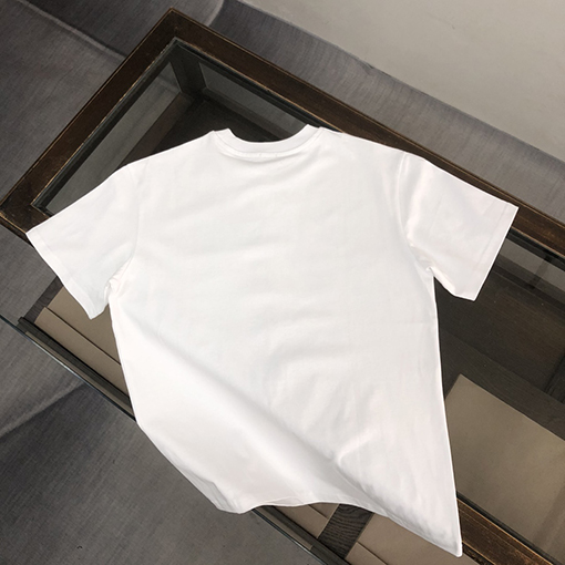 ロエベスーパーコピー  トッププリントクラフトパターンコントラストロゴ半袖Tシャツ