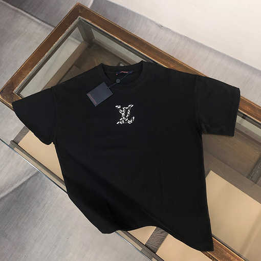 ルイヴィトン   新要素プリント半袖Tシャツ