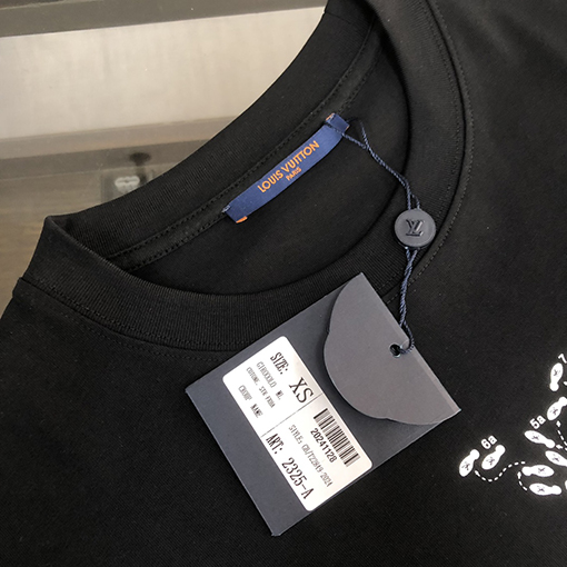 ルイヴィトン   新要素プリント半袖Tシャツ