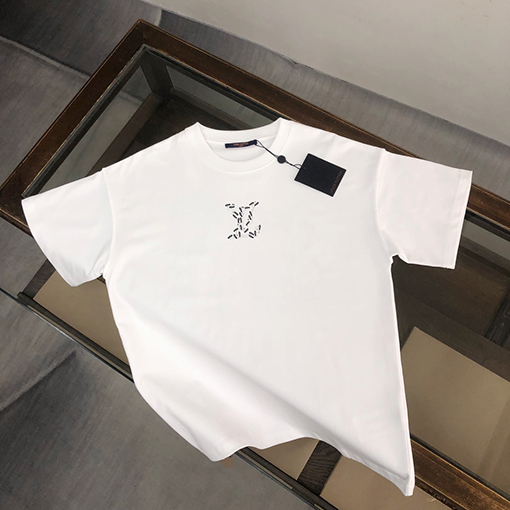ルイヴィトン   新要素プリント半袖Tシャツ