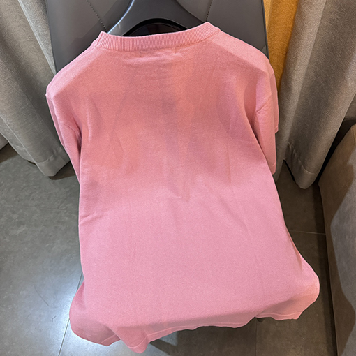ルイヴィトンスーパーコピー 新しいピン編み半袖Tシャツ