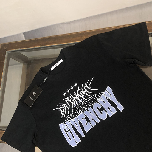 ジバンシイ の新しい プリントデザインカップル半袖Tシャツ