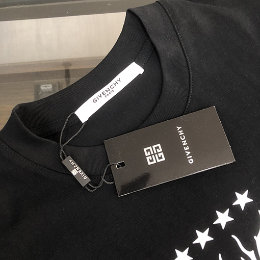 ジバンシイ の新しい プリントデザインカップル半袖Tシャツ
