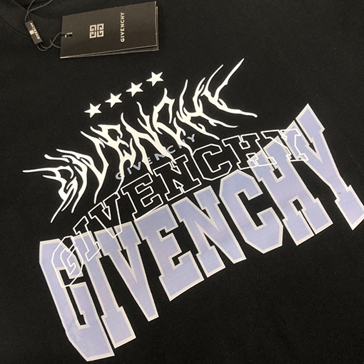 ジバンシイ の新しい プリントデザインカップル半袖Tシャツ