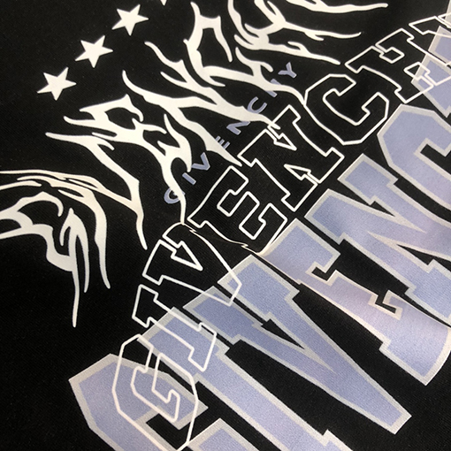 ジバンシイ の新しい プリントデザインカップル半袖Tシャツ