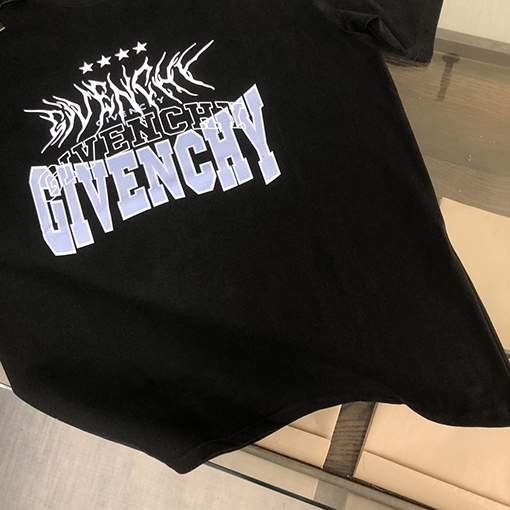 ジバンシイ の新しい プリントデザインカップル半袖Tシャツ