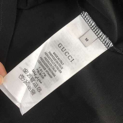 グッチスーパーコピー   トッププリントクラフトパターンロゴ半袖Tシャツ